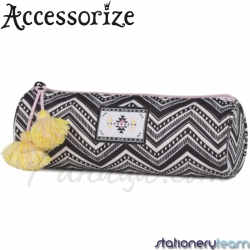 2018 Stationery Team Кръгъл несесер Accessorize 01118 Grey 2018 Stationery Team Кръгъл несесер Accessorize 01118 Grey